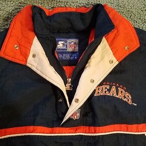 NFL Chicago Bears Vintage STARTER pull over coa